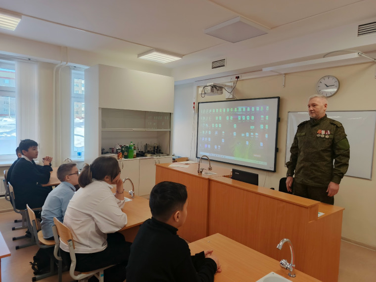 Встреча с сержантом 428 полка Поповым Вячеславом Алексеевичем.