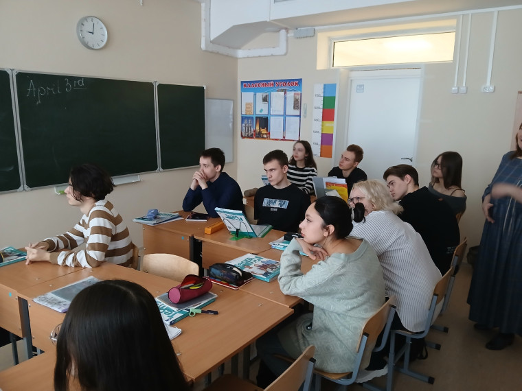 Защита учебного проекта «Профессия моей мечты» в 8А классе.