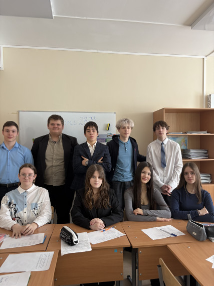 Защита проекта "Профессия моей мечты" в 9Б классе.
